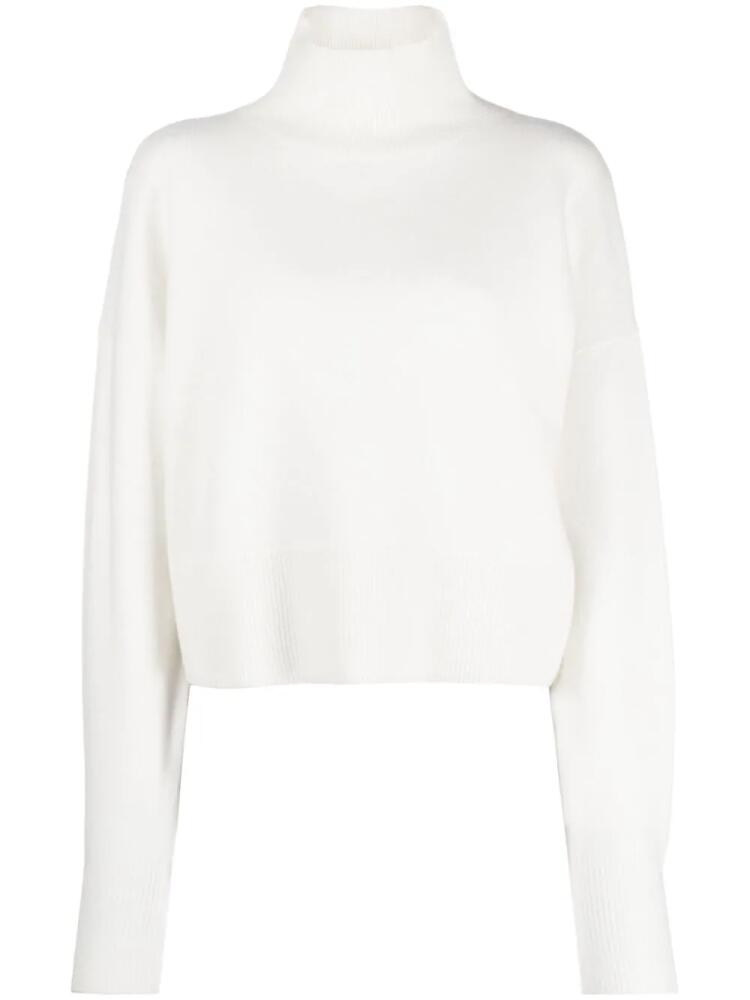 HUGO drop-shoulder fine-knit jumper - Neutrals Cover