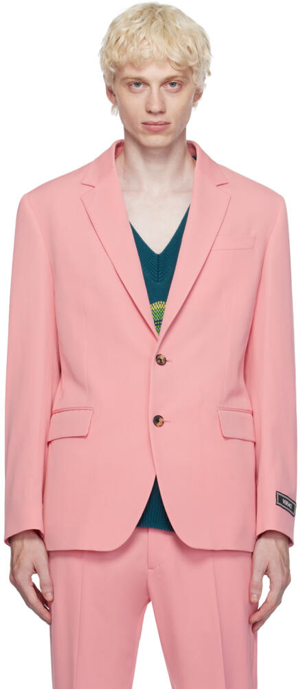 Versace Pink Formal Blazer Cover