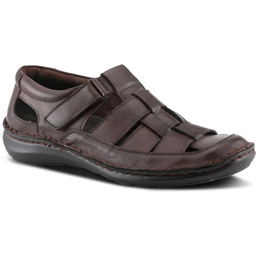 Spring Step Sandal in Dark Brown Cover