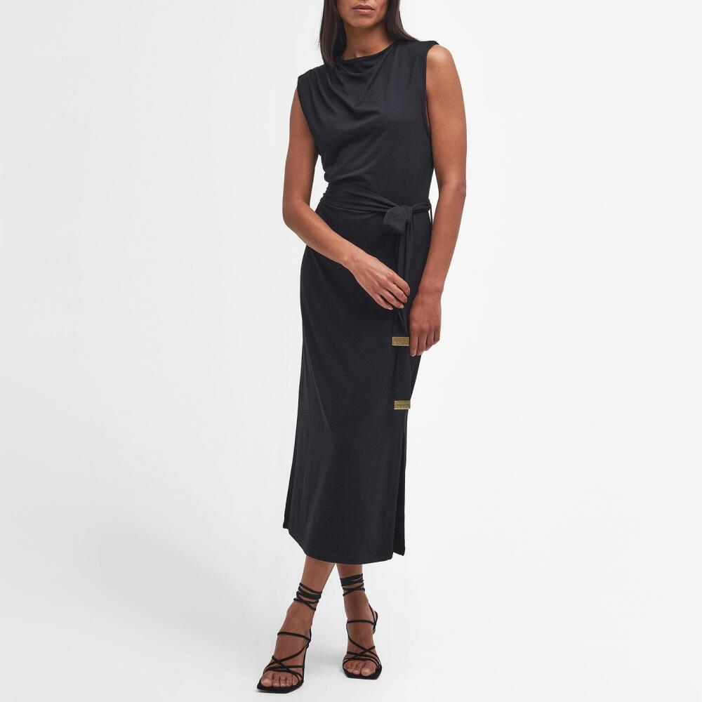 Barbour International Courtney Woven Midi Dress Cover