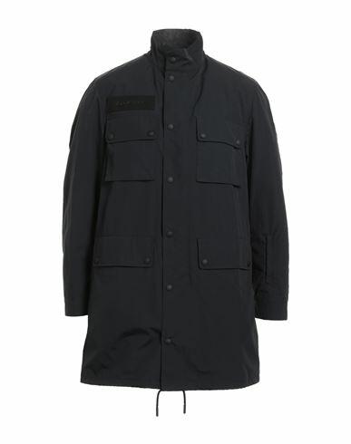 Belstaff Man Overcoat & Trench Coat Black Nylon, Polyurethane Cover