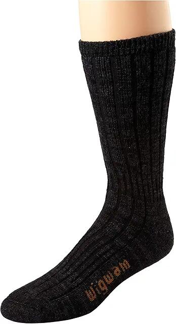 Wigwam Merino/Silk Hiker (Black) Crew Cut Socks Shoes Cover