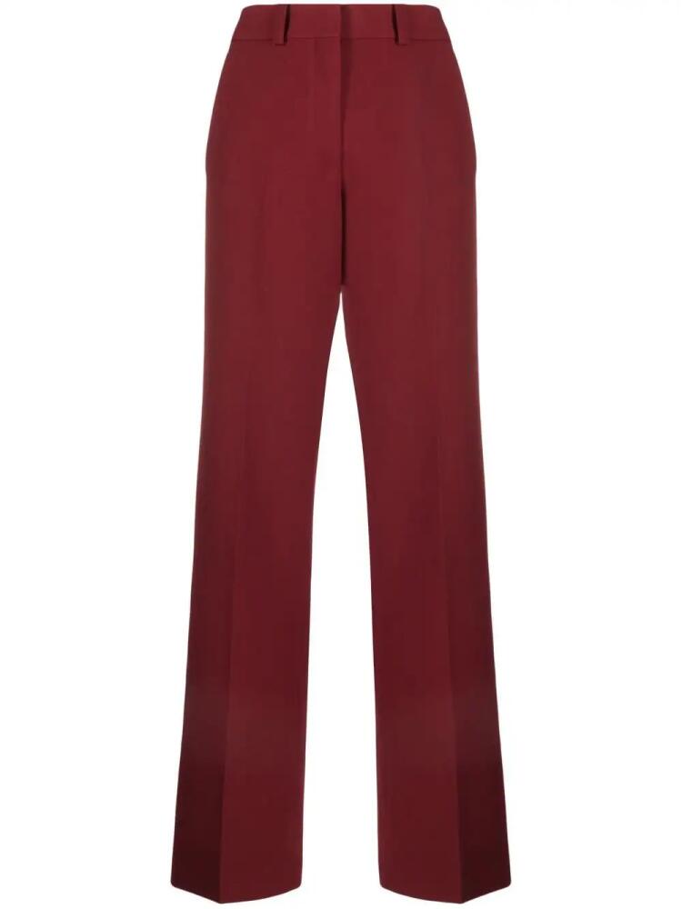 QUIRA straight-leg wool trousers - Red Cover