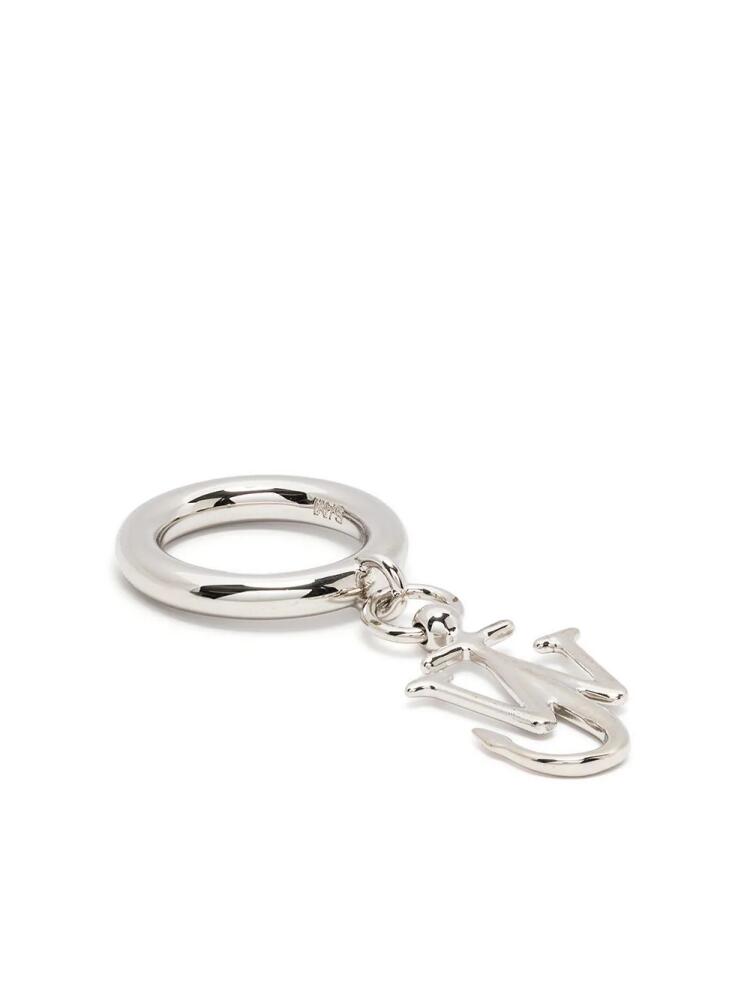 JW Anderson JW Anchor charm ring - Silver Cover