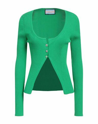 Eleonora Gottardi Woman Cardigan Light green Viscose, Polyester Cover