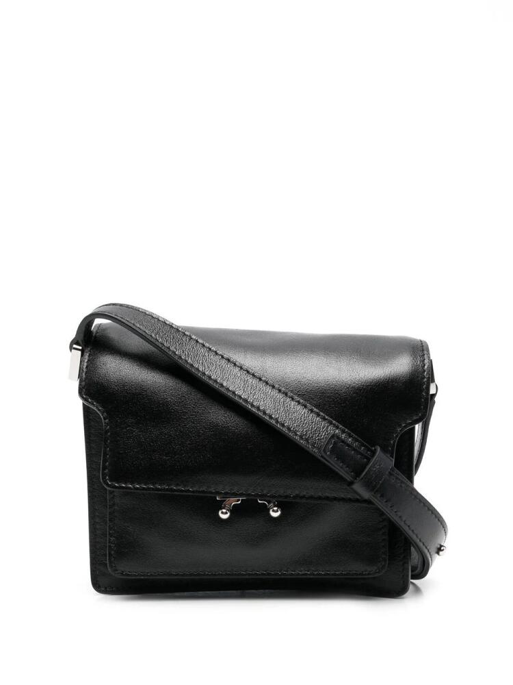 Marni Trunk leather shoulder bag - Black Cover