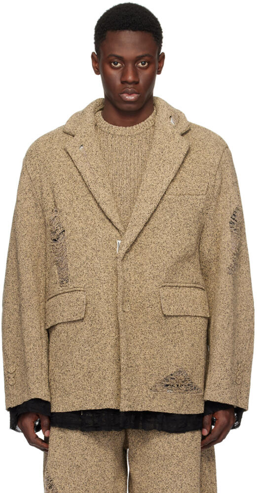 ADER error Beige Varto Blazer Cover