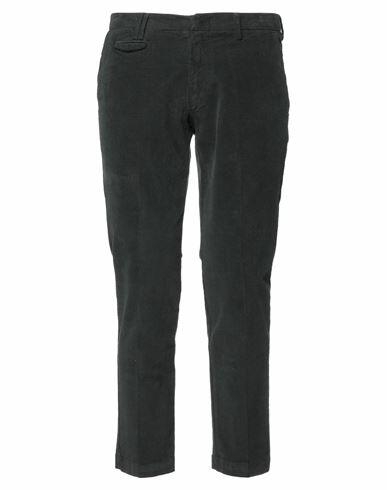 Gabardine Man Pants Steel grey Cotton, Elastane Cover