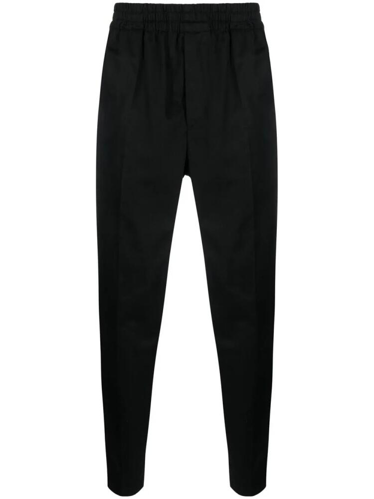 MARANT straight-leg cotton trousers - Black Cover