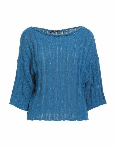 Bellwood Woman Sweater Blue Cotton, Linen Cover