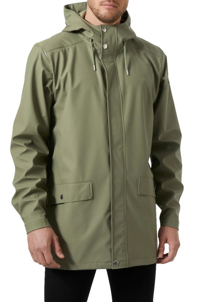 Helly Hansen Moss Waterproof Raincoat in Lav Green Cover