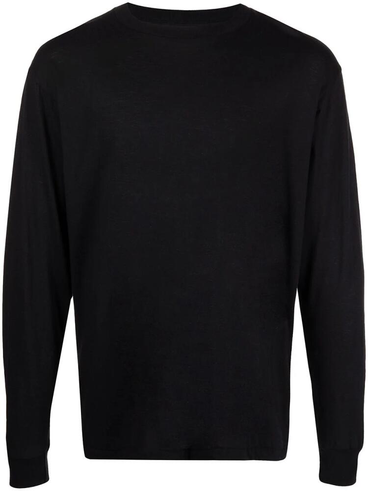 John Elliott crew neck knitted jumper - Black Cover