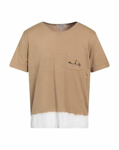 Nick Fouquet Man T-shirt Camel Cotton Cover