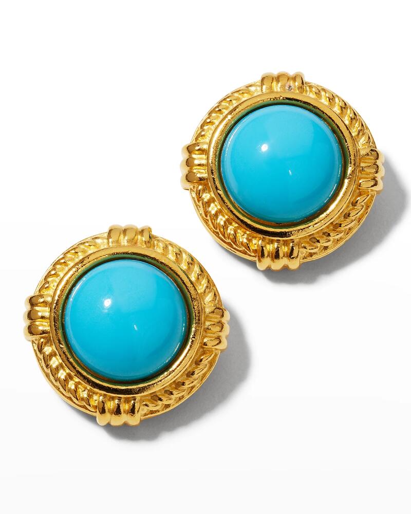 Ben-Amun Turquoise Sphere Stud Earrings Cover