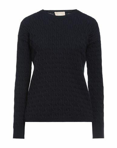 Drumohr Woman Sweater Midnight blue Lambswool Cover