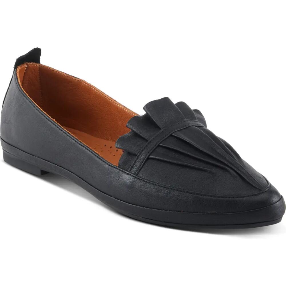 Spring Step Established Loafer in Black Cover