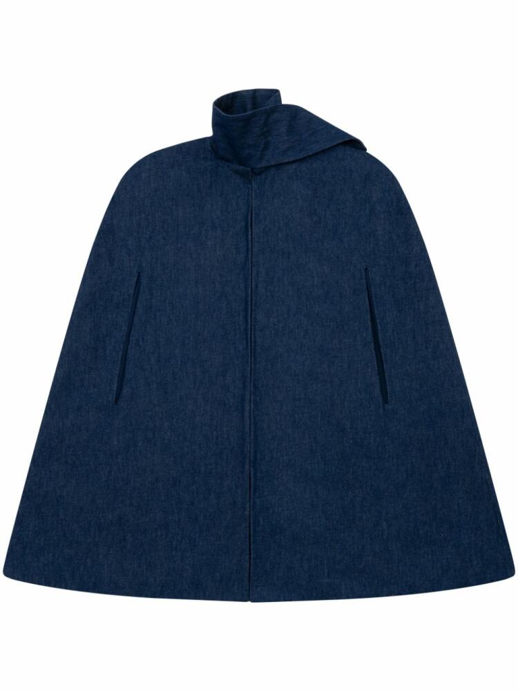 Rowen Rose denim cape - Blue Cover