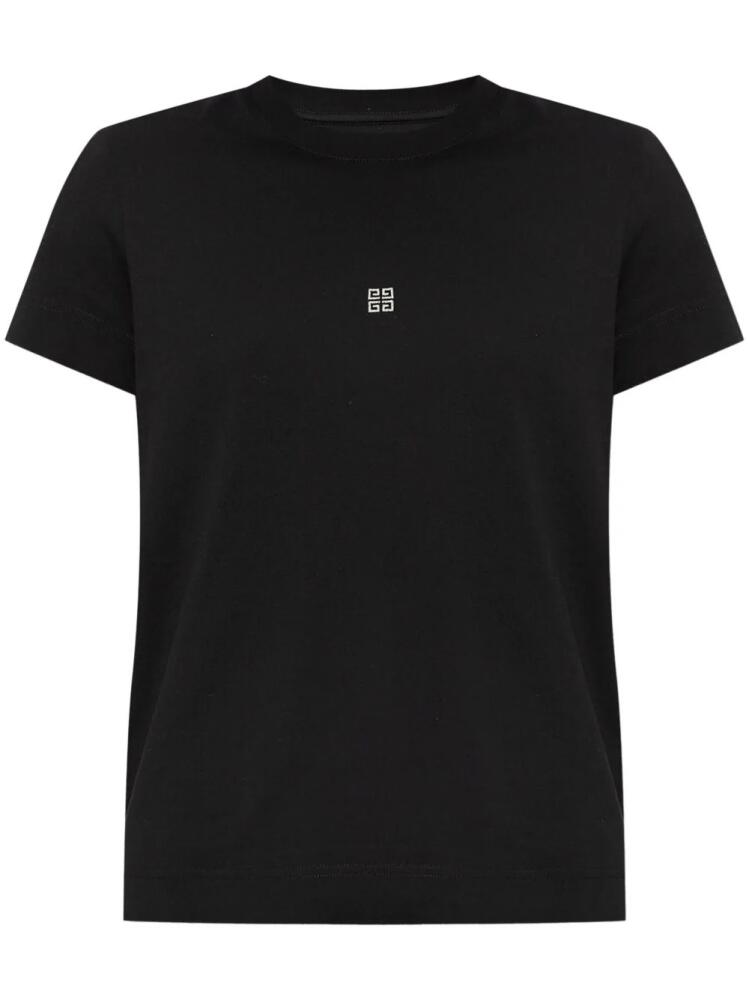 Givenchy 4G-embroidered T-shirt - Black Cover