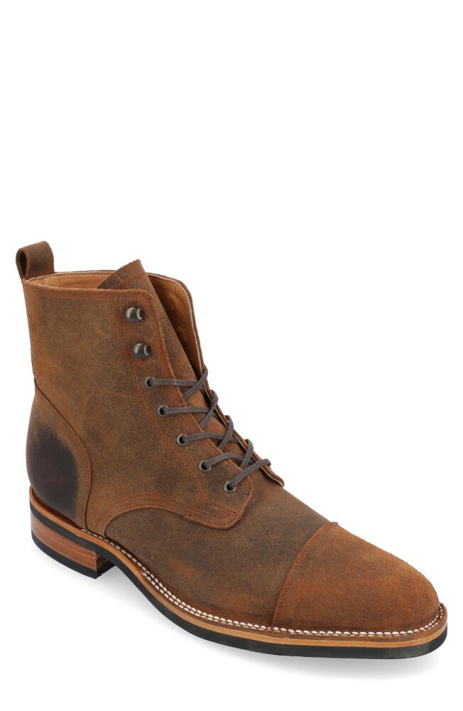 TAFT Legacy Stitchdown Cap Toe Boot in Rust Cover