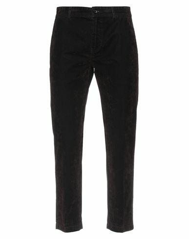 Department 5 Man Pants Dark brown Cotton Cover