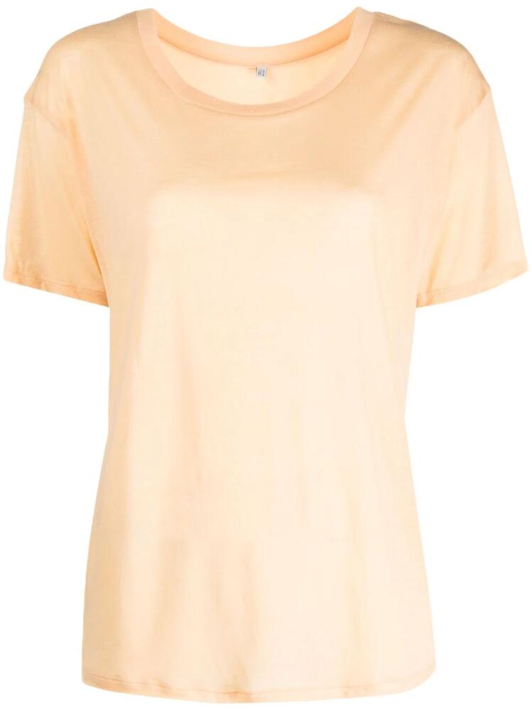 Baserange plain lyocell T-shirt - Yellow Cover