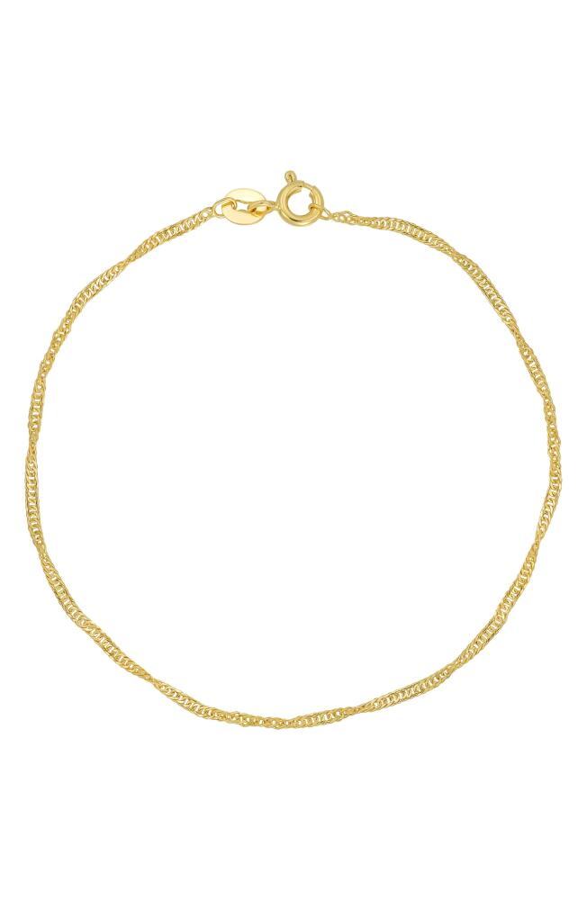 Bony Levy 14K Gold Twist Chain Bracelet in 14K Yellow Gold Cover