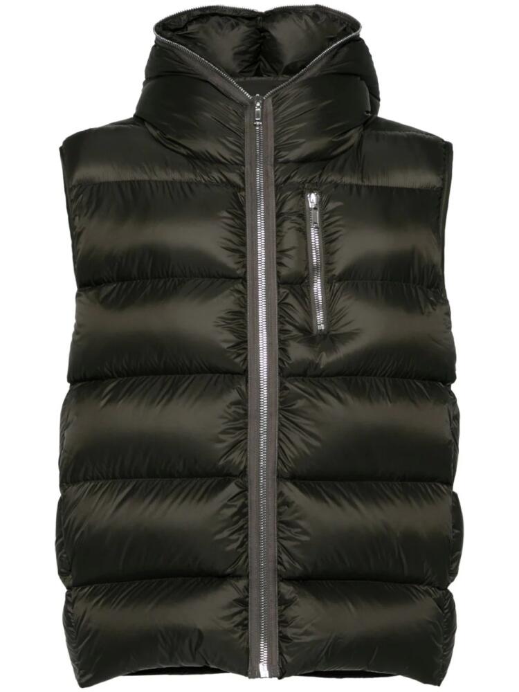 Rick Owens Sealed gilet - Green Cover