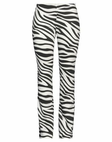 Cinqrue Woman Pants White Cotton, Elastane Cover