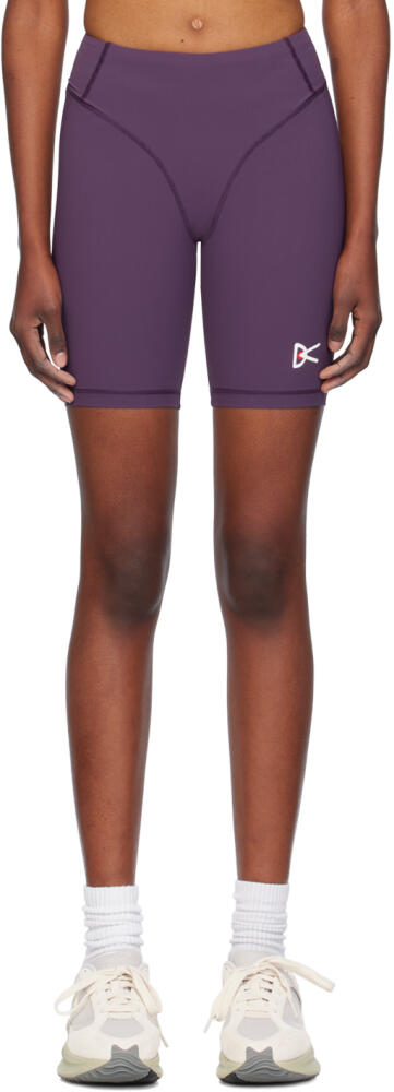 District Vision Purple 7 Pocketed Sport Shorts Cover