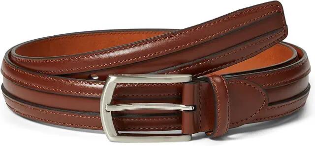 Johnston & Murphy Double Calf Belt (Chestnut) Men's Belts Cover