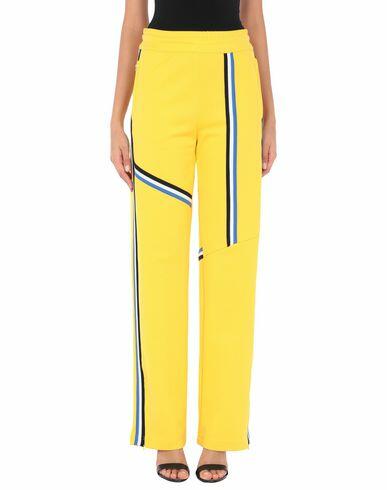 Pinko Woman Pants Yellow Polyester, Cotton Cover