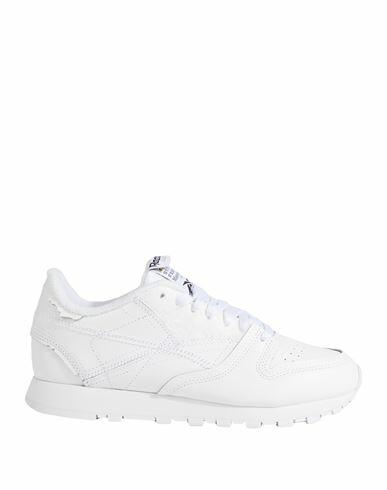 Maison Margiela X Reebok Man Sneakers White Soft Leather Cover