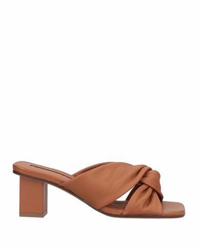 Roberto Festa Woman Sandals Camel Leather Cover