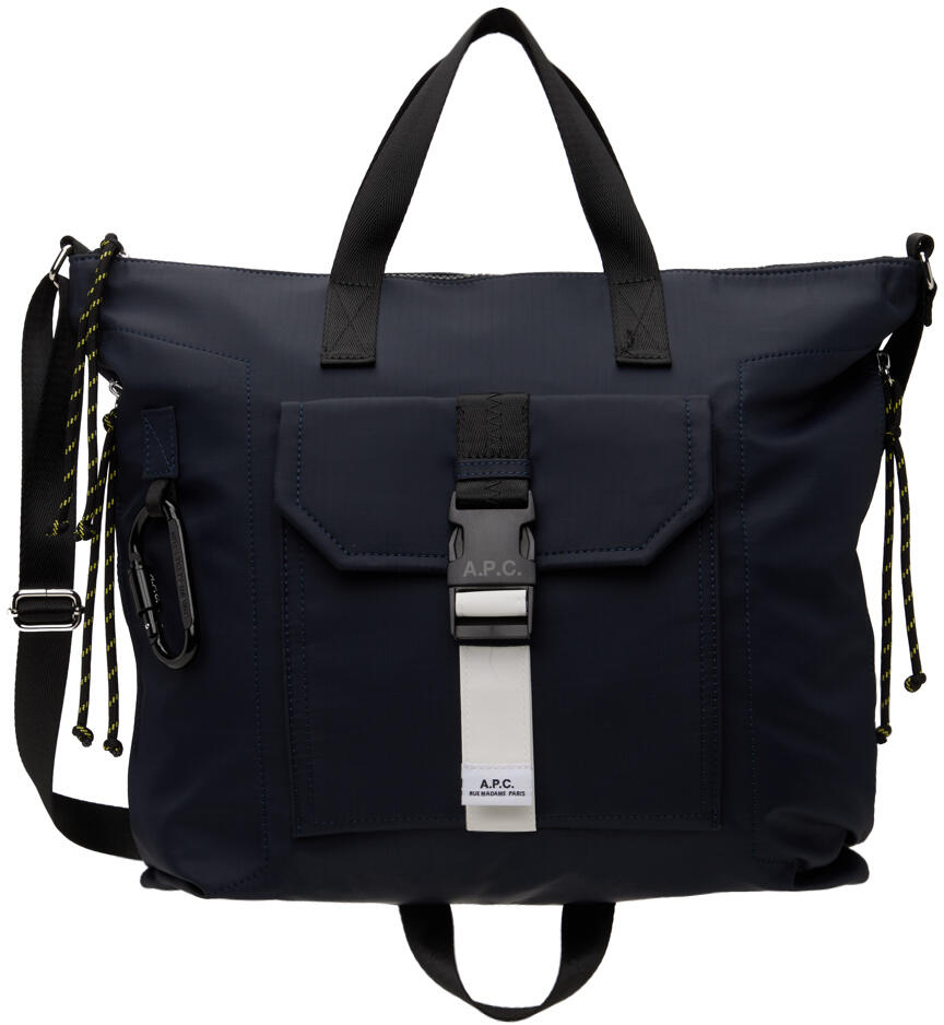 A.P.C. Navy Trek Tote Cover