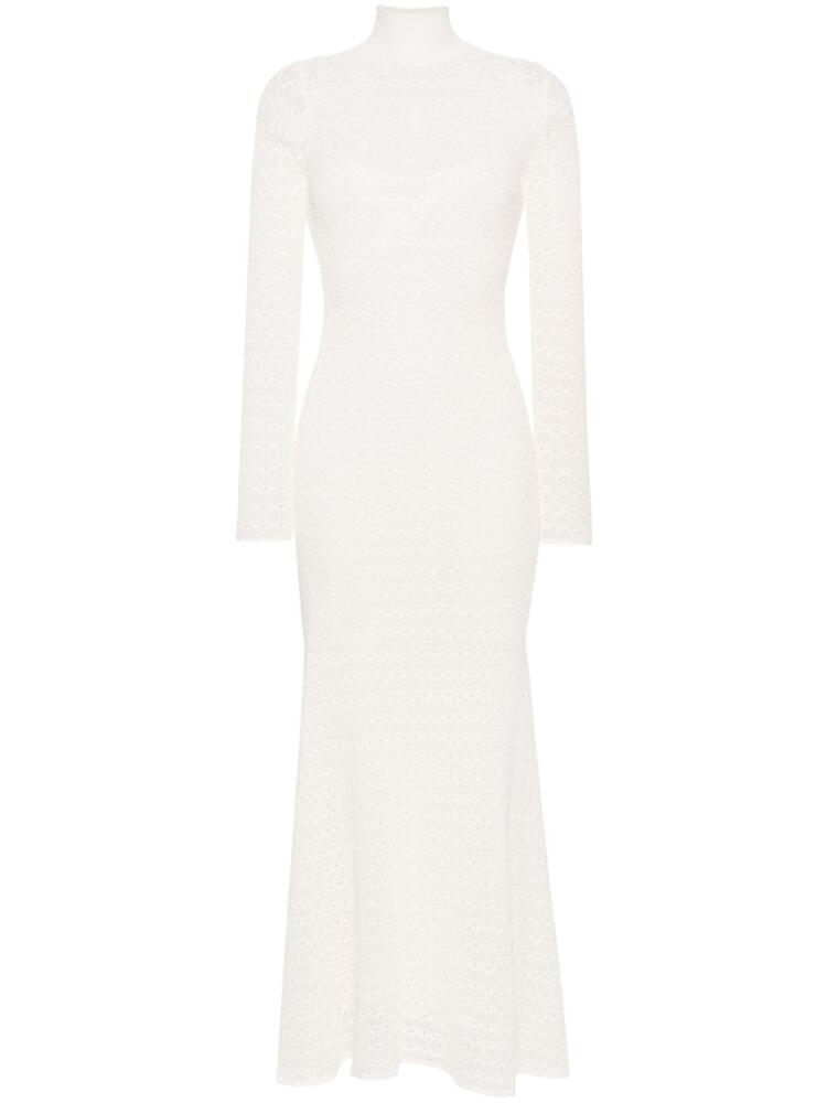 TOM FORD open-knit maxi dress - Neutrals Cover