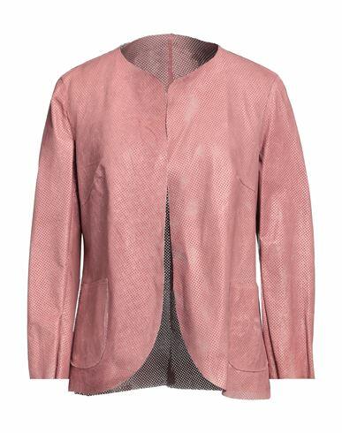 Salvatore Santoro Woman Blazer Pastel pink Ovine leather Cover