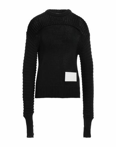 Versace Jeans Couture Man Sweater Black Cotton, Acrylic Cover