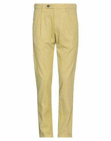 Michael Coal Man Pants Acid green Cotton, Elastane Cover