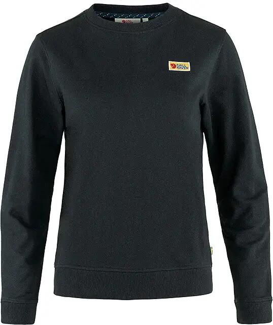 Fjallraven Vardag Sweater (Black) Women's Clothing Cover