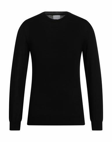 Primo Emporio Man Sweater Black Merino Wool Cover