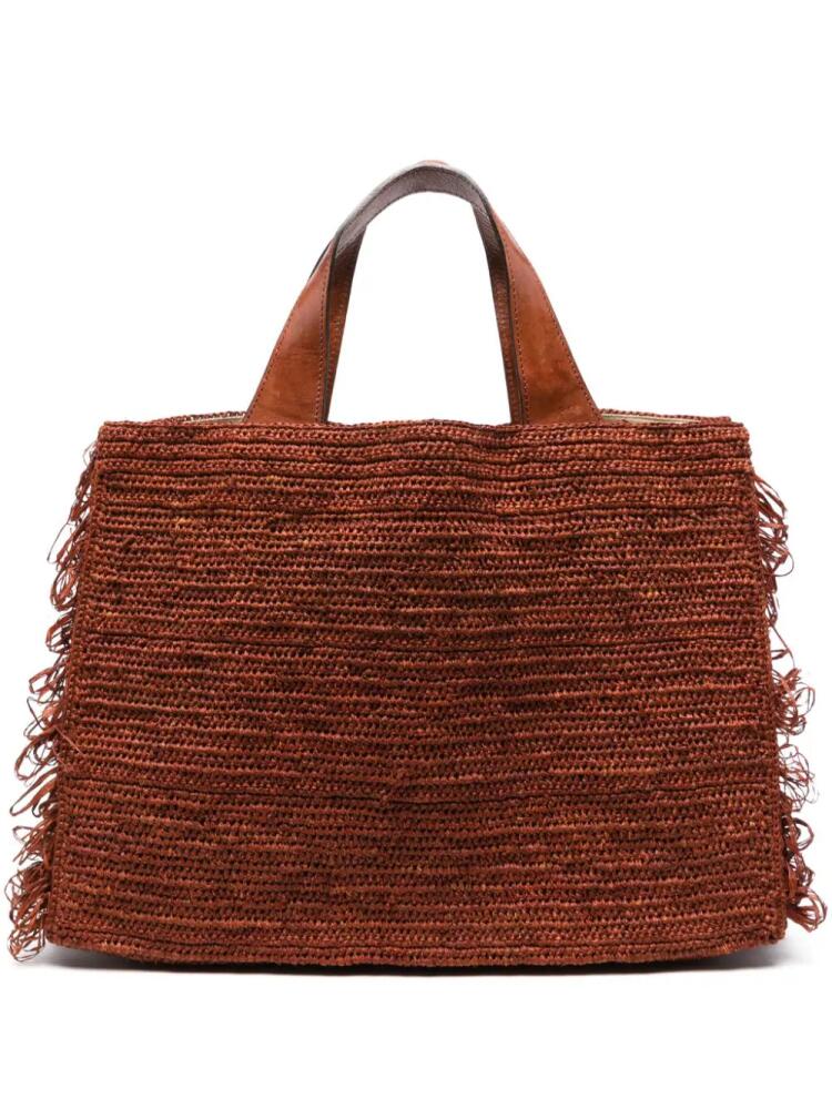 IBELIV Onja tote bag - Brown Cover