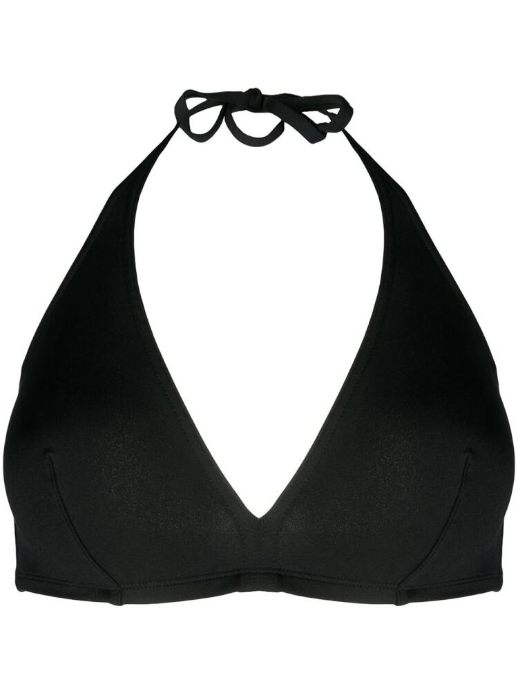 ERES halterneck bikini top - Black Cover