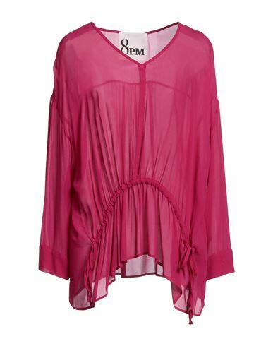 8pm Woman Top Fuchsia Viscose Cover