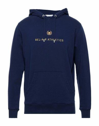 Bel-air Athletics Man Sweatshirt Midnight blue Cotton Cover