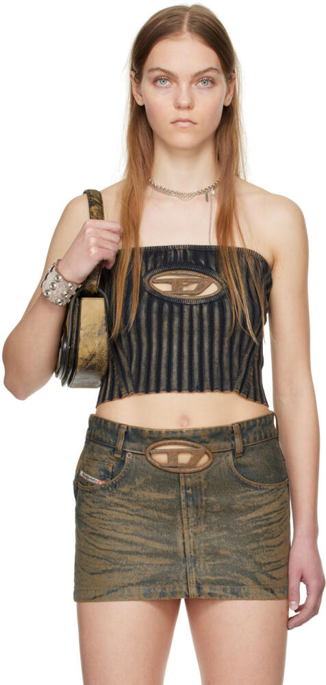 Diesel SSENSE Exclusive Brown Tube Top Cover