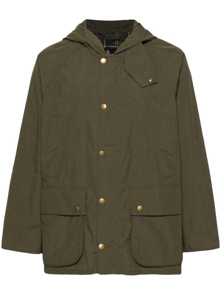 Barbour International Bedale Showerproof hooded jacket - Green Cover