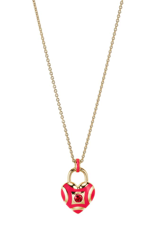 Cast The Pop Heart Charm Necklace in Gold Cover