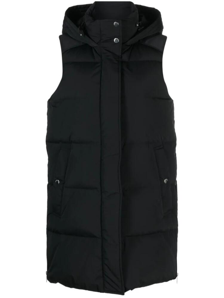 Woolrich padded hooded gilet - Black Cover