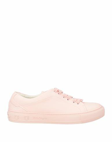 Ferragamo Woman Sneakers Light pink Leather Cover