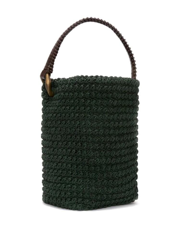 JW Anderson crochet tote bag - Green Cover